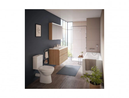 Напольный Унитаз-Биде «Norm» Eisberg 38x64 с Крышкой-Сиденьем Микролифт (9844B099-7204)
