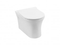 Подвесной Унитаз «Aquanet» Roll-W 37x54,5 Безободковый с Крышкой-Сиденьем Микролифт Slim (210766)