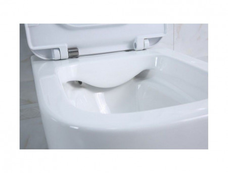 Подвесной Унитаз «BelBagno» Genova 37,5x52 Безободковый (BB1102CH)