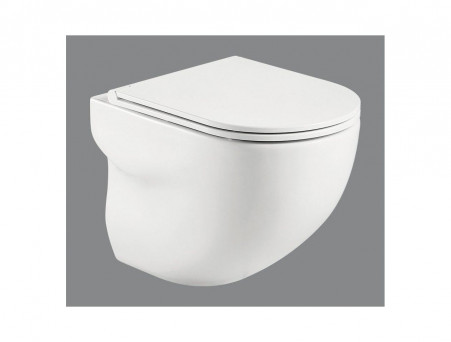 Подвесной Унитаз «BelBagno» Onda 36x52,5 Безободковый (BB066CHR)