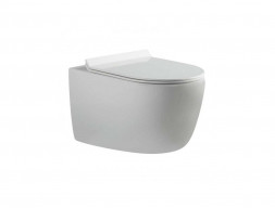 Подвесной Унитаз «Bravat» Gina C21172UW-ENG 36,5x54 с Крышкой-Сиденьем Микролифт Slim (262973)