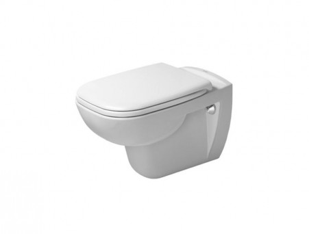 Подвесной Унитаз «Duravit» D-Code 35,5x54,5 Безободковый с Крышкой-Сиденьем Микролифт (45700900A1)