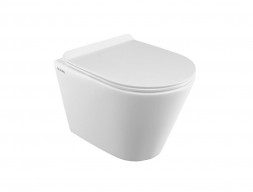 Подвесной Унитаз «Iddis» Calipso 36x52 Безободковый с Крышкой-Сиденьем микролиф Slim (CALRDSEi25)