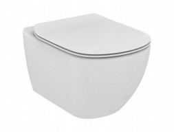 Подвесной Унитаз «Ideal Standard» Tesi 36,5x53,5 с Крышкой-Сиденьем Микролифт Slim T352701 (T0079V1+T352701)