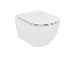 Подвесной Унитаз «Ideal Standard» Tesi Aquablade 36,5x53,5 Безободковый (T007901)