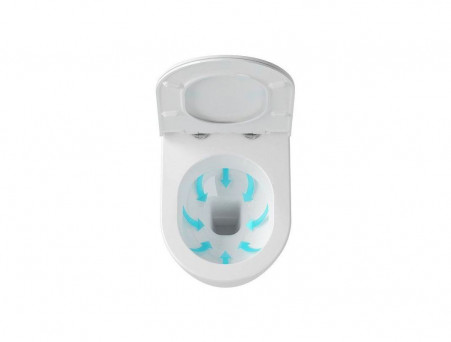 Подвесной Унитаз «Ravak» Uni Chrome 36x51 (X01516)