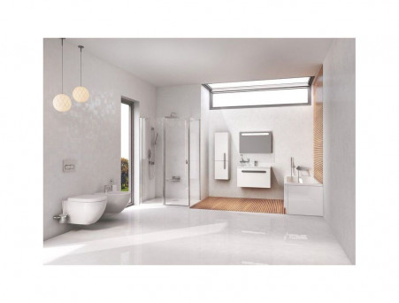 Подвесной Унитаз «Ravak» Uni Chrome 36x51 c Крышкой-Сиденьем Микролифт (X01516+X01549)