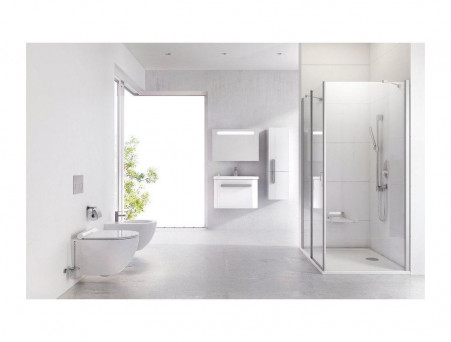 Подвесной Унитаз «Ravak» Uni Chrome 36x51 c Крышкой-Сиденьем Микролифт Slim (X01516+X01550)