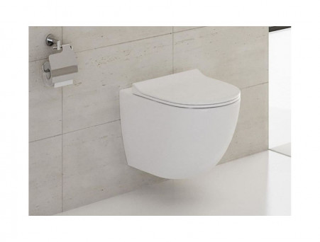 Подвесной Унитаз «Vitra» Sento 36,5x54 Безободковый (7748B003-0075)