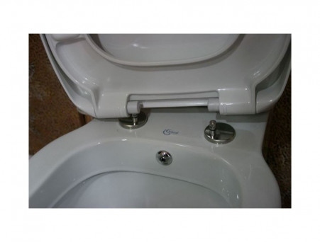 Подвесной Унитаз-Биде «Ideal Standard» Connect 36,5x54,5 с Крышкой-Сиденьем (E781901+E712801)