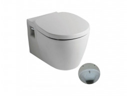 Подвесной Унитаз-Биде «Ideal Standard» Connect 36,5x54,5 с Крышкой-Сиденьем Микролифт Slim (E781901+E772401)