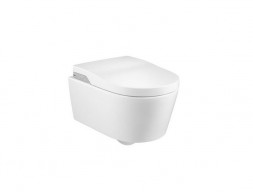 Подвесной Унитаз-Биде «Roca» Inspira In-Wash 39x56,2 Безободковый с Крышкой-Сиденьем Микролифт (803060001)