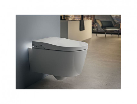 Подвесной Унитаз-Биде «Roca» Inspira In-Wash 39x56,2 Безободковый с Крышкой-Сиденьем Микролифт (803060001)