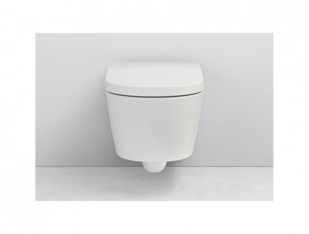 Подвесной Унитаз-Биде «Roca» Inspira In-Wash 39x56,2 Безободковый с Крышкой-Сиденьем Микролифт (803060001)