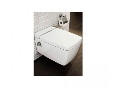 Подвесной Унитаз-Биде «Vitra» Metropole 36x56 Безободковый с Блоком для Чистящей Жидкости и Встроенным Смесителем (7672B003-1687)