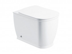 Приставной Унитаз «BelBagno» Prado 36x54 с Крышкой-Сиденьем Микролифт (BB10150CB+BB10150SC)