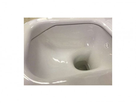 Приставной Унитаз «Ideal Standard» Connect Aquablade 36,5x55 Безободковый с Крышкой-Сиденьем (E052401+E712801)