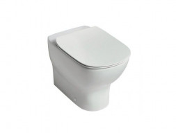Приставной Унитаз «Ideal Standard» Tesi Aquablade 36,5x55,5 Безободковый (T007701)