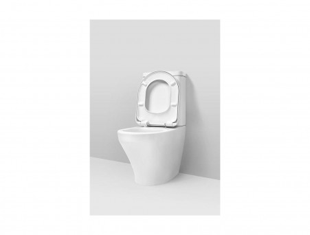 Унитаз-Компакт «AM.PM» Inspire 37x66,5 с Крышкой-Сиденьем Микролифт (C508607WH+C507854WH)