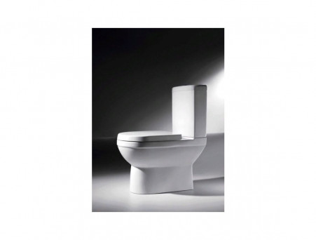 Унитаз-Компакт «Bravat» New Moon 36x63,5 с Крышкой-Сиденьем Микролифт (198329+198330)