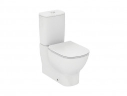 Унитаз-Компакт «Ideal Standard» Tesi Aquablade 36x66 Безободковый с Крышкой-Сиденьем Микролифт Slim (T008201+T356801+T352701)