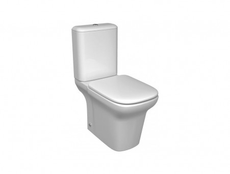 Унитаз-Компакт «Jacob Delafon» Vox 36x66,5 Безободковый с Крышкой-Сиденьем Микролифт (UJN102-00+ETM212-00+E20142-00)