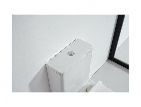 Унитаз-Компакт «Orange» 34,5x66,5 Безободковый с Крышкой-Сиденьем Микролифт (C02-000W)