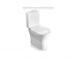 Унитаз-Компакт «Roca» Leon 36x66,5 с Крышкой-Сиденьем Микролифт (342649000+341649000+ZRU9302943)