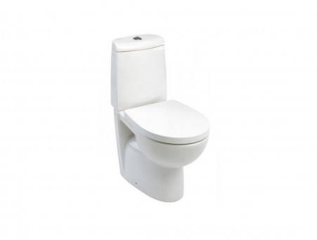 Унитаз-Компакт «Roca» Victoria Nord 35,7x65 с Крышкой-Сиденьем Микролифт (342ND7+341ND0+ZRU9000024)