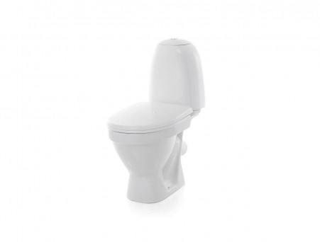 Унитаз-Компакт «Sanita» Виктория 34,5x60,5 с Крышкой-Сиденьем, Эконом (VICSACC01090111)