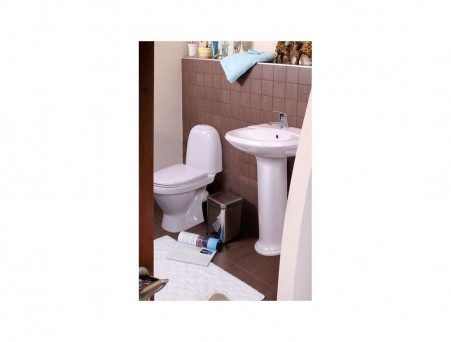 Унитаз-Компакт «Sanita» Виктория 34,5x60,5 с Крышкой-Сиденьем, Эконом (VICSACC01090111)