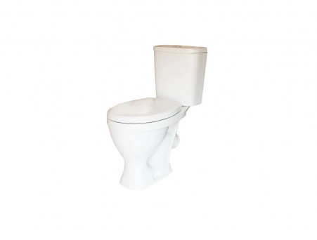 Унитаз-Компакт «Sanita» Формат 35,8x61,3 с Крышкой-Сиденьем, Эконом (FRTSACC01090113)