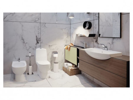 Унитаз-Компакт «Sanita Luxe» Best 34x64 с Крышкой-Сиденьем Микролифт (BSTSLCC04020522)