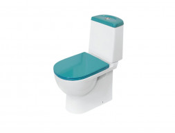 Унитаз-Компакт «Sanita Luxe» Best Color Sea 34,5x62 с Крышкой-Сиденьем Микролифт (BSTSLCC08120522)