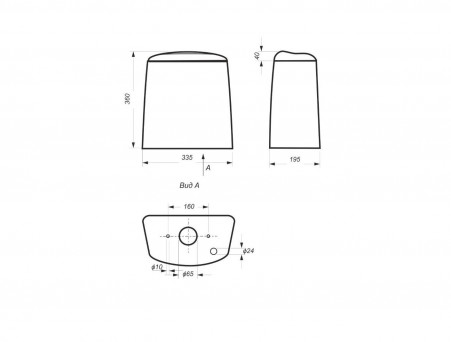 Унитаз-Компакт «Sanita Luxe» Best Color Sea 34,5x62 с Крышкой-Сиденьем Микролифт (BSTSLCC08120522)