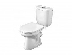Унитаз-Компакт «Santek» Анимо 38x63,5 Вертикальный Выпуск с Крышкой-Сиденьем (1.WH11.0.035)