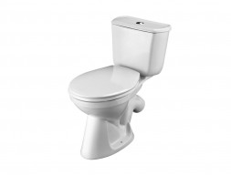 Унитаз-Компакт «Santek» Бриз 39,4x66 с Крышкой-Сиденьем Дюропласт (1.WH30.2.138)