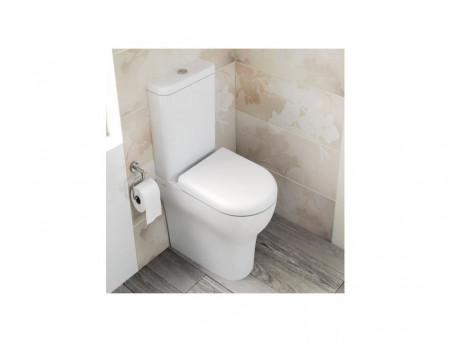 Унитаз-Компакт «Vitra» Zentrum 35,5x61 Безободковый с Крышкой-сиденьм Микролифт (9824b003-7207)