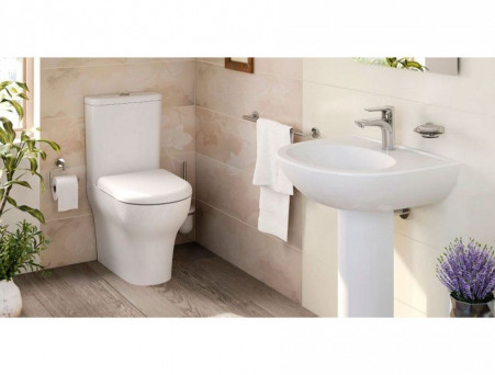 Унитаз-Компакт «Vitra» Zentrum 38x61 с Крышкой-Сиденьем Микролифт Open-back (9012B003-7204)