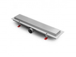 Душевой Лоток «MCH» Klasik/Floor с Основой Под Плитку Боковой Выпуск, Хром Глянец (CH 350 K)