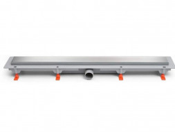 Душевой Лоток «MCH» Klasik/Floor с Основой Под Плитку Боковой Выпуск, Хром Глянец (CH 550 K)