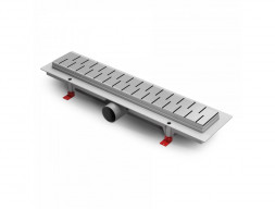 Душевой Лоток «MCH» Medium Боковой Выпуск, Хром Глянец (CH 450 M)