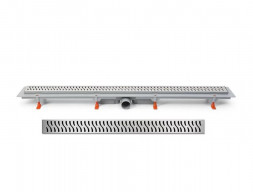 Душевой Лоток «MCH/Veconi» Harmony Боковой Выпуск, Хром (V950H)