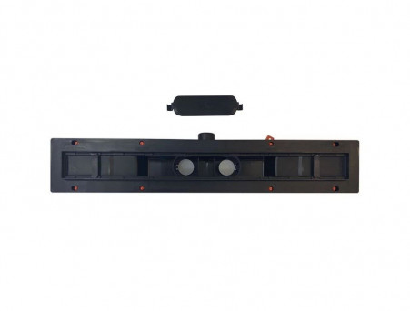 Душевой Лоток «MCH/Veconi» Medium Black Боковой Выпуск, Черный (V350MB)