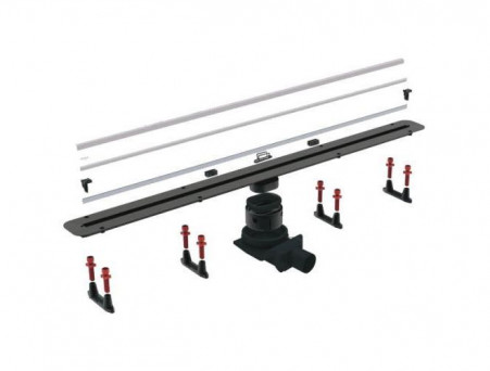 Душевой Лоток «Pestan» Confluo Premium Slim 650 с Дизайн-Решеткой (13100033)