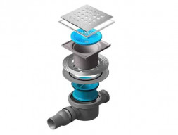 Душевой Трап «Pestan» Confluo Standard Drops 2 Mask с Дизайн-Решеткой (13000077)