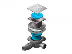 Душевой Трап «Pestan» Confluo Standard Drops 3 с Дизайн-Решеткой (13000011)