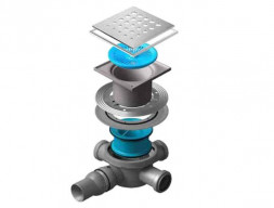 Душевой Трап «Pestan» Confluo Standard Drops 3 Mask с Дизайн-Решеткой (13000078)