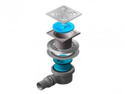 Душевой Трап «Pestan» Confluo Standard Square 1 с Дизайн-Решеткой (13000005)