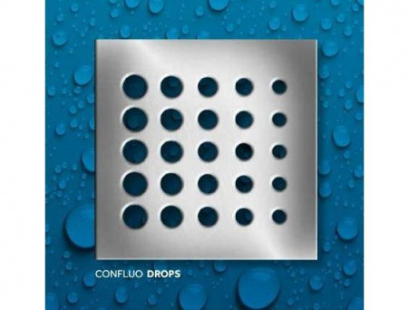 Душевой Трап «Pestan» Confluo Standard Vertical Drops Mask с Дизайн-Решеткой (13000075)